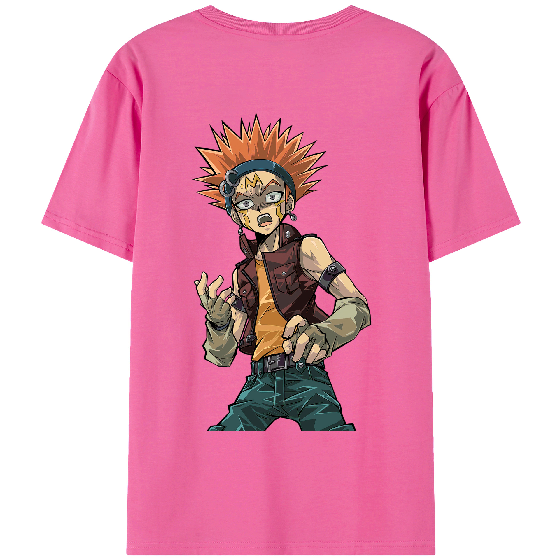 （画像用） 遊☆戯☆王 Yu-Gi-Oh! レディース半袖Tシャツ(バックプリント)